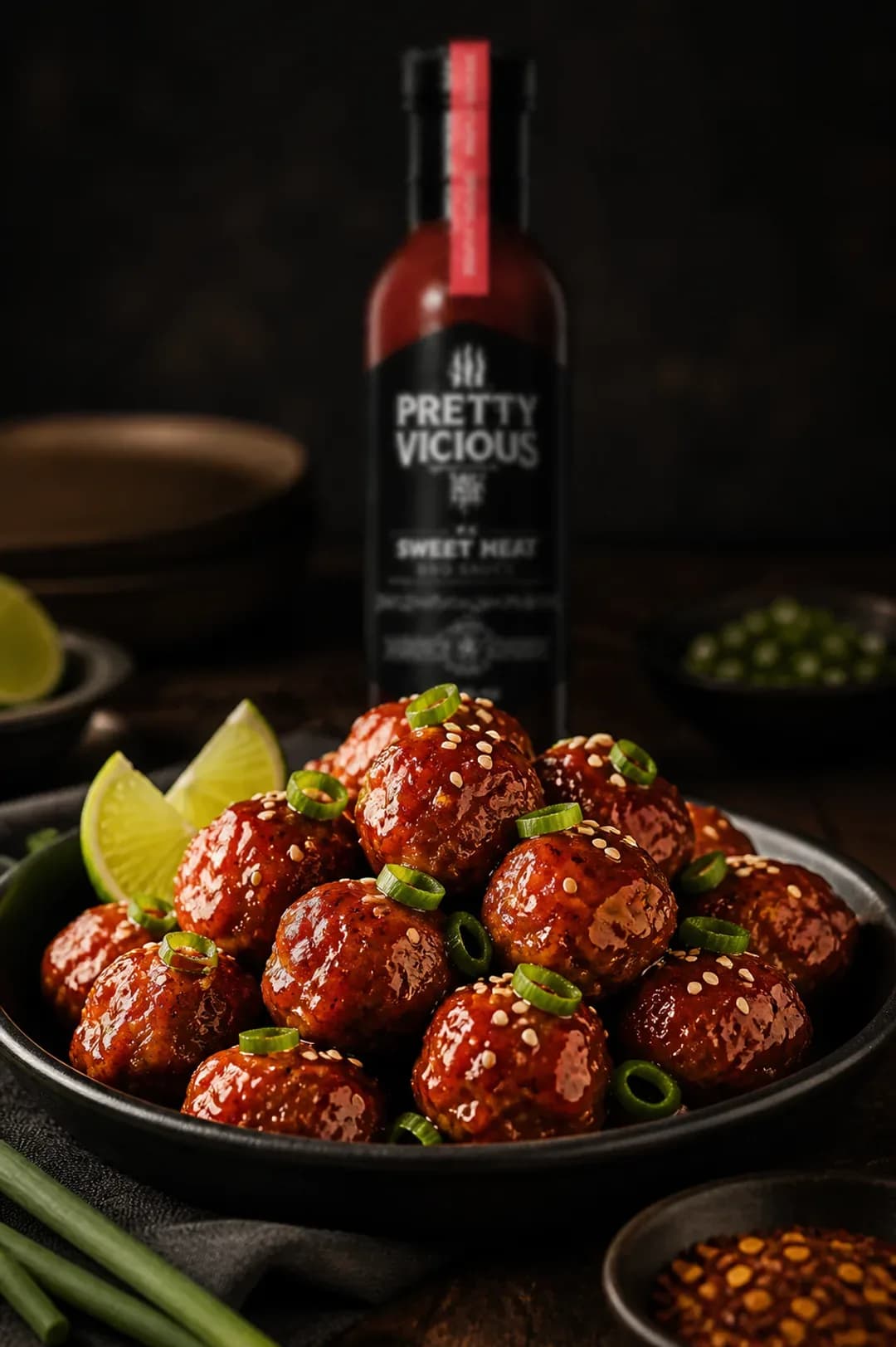 Sweet Heat glazed chicken bites
